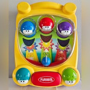 2002 Playskool Toddler Pinball Poppin Bedbugs Toy Machine